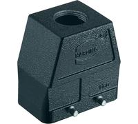 HARTING Han 10B M Boîtier à douille haut, 1xM32 sortie de câble droite, pour 2 étriers (sur la partie inférieure) - 1 pièce