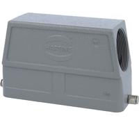 HARTING Han 24B Boîtier à douille haut, 1 sortie de câble latérale M40, pour 1 étrier (sur la partie inférieure) Raccord vissé M40