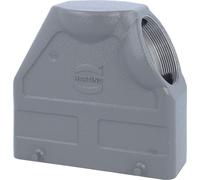 HARTING Han 24B Boîtier à douille haut, 1 sortie de câble latérale M50, pour 2 étriers (sur la partie inférieure) Raccord vissé M50