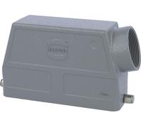 HARTING Han 24B Boîtier à douille haut, 1xPG29 sortie de câble latérale, pour 1 étrier (sur la partie inférieure) Raccord vissé PG29