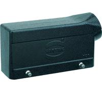 HARTING Han 24B M Boîtier à douille bas, 1 sortie de câble latérale M25, pour 2 étriers (sur la partie inférieure) - 1 pièce