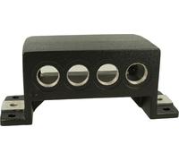 HARTING Han 24HPR boîtier de socle agrandi, version horizontale, 4xM25 sortie de câble droite, verrouillage à vis - 1