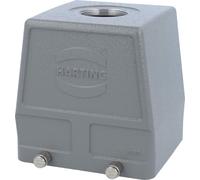HARTING Han 32B Boîtier à douille haut, 1xM32 sortie de câble droite, pour 2 étriers (sur la partie inférieure) Raccord vissé M32