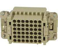 HARTING Han 42DD HMC insert mâle (M) connecteur à sertir, 42 pôles + PE 250 V, 10 A - 1 pièce