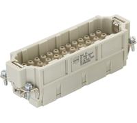 HARTING Han 46Ex insert mâle (M) connexion serti, 46 pôles + PE 90 V, 16 A - 1 pièce