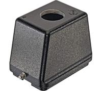 HARTING Han 48B M Boîtier à douille haut, sortie de câble droite 1xM40, pour 1 étrier (sur la partie inférieure) - 1 pièce
