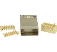 HARTING Han HMC Shielded Module Broche mâle (M) Connecteur à sertir, 20 pôles + blindage 32 V, 4 A - 1 pièce