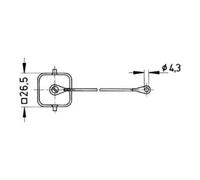 harting Harting Capuchon de protection pour boîtier de raccordement 09200035427 Quantité:1