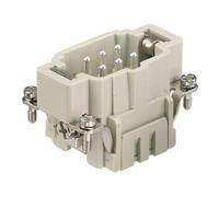 harting Harting Connecteur à ressort cage Han 6ES insert à broches 09330062616 Quantité:1