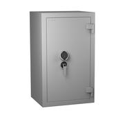 Hartmann Tresore Armoire forte de sécurité anti-feu 190 L serrure électronique - Gris clair