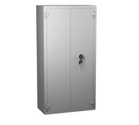 Hartmann Tresore Armoire forte de sécurité anti-feu 680 L serrure électronique - Gris clair