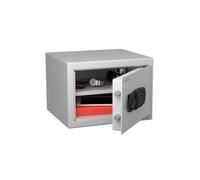 Hartmann Tresore Coffre-fort de sécurité anti-feu 24 L serrure électronique - Gris clair