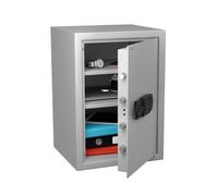 Hartmann Tresore Coffre-fort de sécurité anti-feu 55 L serrure électronique - Gris clair