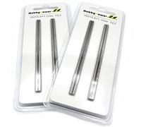 HARTMETALL HM Lot de 4 lames réversibles pour rabot électrique AEG ATLAS-COPCO EH102 / HB750 / HBE800 Longueur 102 mm