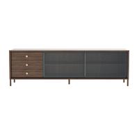 Harto Buffet Gabin avec tiroirs - noyer/gris pigeon