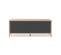 Harto Buffet Gabin sans tiroirs - gris ardoise - 122 cm