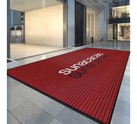 HARVEST HOUSE Paillasson D'entrée Extérieur Intérieur Personnalisé Tapis Commercial avec Logo, Texte, Photo Tapis de Sol Personnalisé Antidérapant Résistant à la Saleté Tapis
