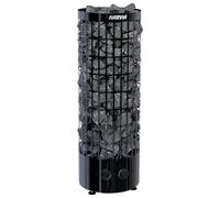 Harvia Cilindro 9.0 kW | Commande intégrée | Noir-Chrome