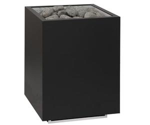 Harvia Virta Wall Combi HLW90S Poêle combiné 9,0 kW + évaporateur 2 kW pour 8-14 m³ - 20-30 kg de pierres, fixation murale, noir (boîtier de commande requis, vendu séparément)