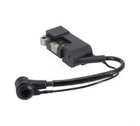 Hasaller Bobine d'allumage pour tronçonneuse chinoise 4500 5200 5800 152F-100A, module d'allumage de rechange pour moteurs 45 CC 52 CC 58 CC avec HT et capuchon, montage à 2 boulons