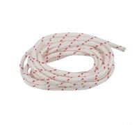 Hasaller Corde de démarrage 3,4 mm x 2 m pour tondeuse à gazon à essence, tondeuse stationnaire, réparation de tondeuse autoportée