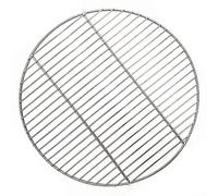 Hasaller Grilles de BBQ de Camping en Acier Inoxydable Grille Ronde de Barbecue Filet de Grill Barbecue Support de Grill BB-Q Support de Grill Grille de Cuisson Maille Grille de Cuisson de Camping