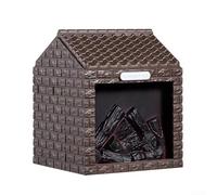 Hasaller Humidificateur à charbon de bois artificiel avec veilleuse LED, diffuseur d'aromathérapie portable, brume silencieuse, réservoir de 200 ml pour chambre à coucher, chambre d'enfant, bureau