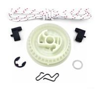 Hasaller Kit de réparation de cliquet de poulie de démarrage pour 020T MS190T MS191T MS192T M200T M211, remplace 1123-195-0400 1125-195-7200, avec rondelle à ressort de corde E-Clip