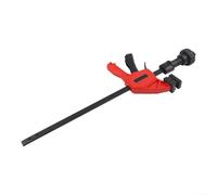 Hasaller Kit de serrage rapide pour trou de chien de 20 mm, supports verticaux et horizontaux de 10,2 cm, 25,4 cm, 40,6 cm, rouge et noir, fixations rapides pour routage, perçage, ponçage et collage