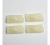Hasaller Lot de 4 bandes de guidage de chaîne de tronçonneuse pour 024 026 028 029 034 036 038 039 044 046 MS291 MS390 MS391 MS441 MS660 Remplace 1121 648 6610