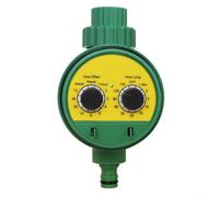 Hasaller Minuterie D'arrosage Électronique pour Jardin Minuterie Automatique Programmable Minuteur D'arrosage à Double Cadran Minuteur D'arrosage de Jardin Robinet D'arrosage