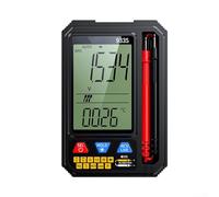 Hasaller Multimètre numérique intelligent 933S avec diffusion vocale et détection NCV, testeur de fil en direct, grand écran rétroéclairé pour électriciens, réparation à domicile (933S)