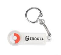 Hasaller Testeur de rotation d'électrovanne - Détecteur AC pour pompe de circulation - Vérification du champ du moteur avec indicateur de disque magnétique - Outil portable - Vert rose marron (rouge)