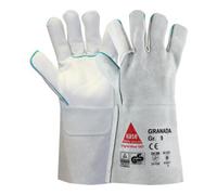 Hase GRANADA Gants de soudage cuir croûte de bovin TÜV GS Réf. 10 Hase Quantité:6