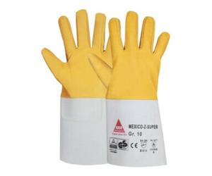 Hase MEXICO-Z-SUPER Gants de montage en cuir nappa de chèvre TÜV GS Réf. 9 Hase Quantité:10