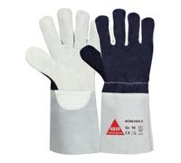 Hase MÜNCHEN II Gants de travail en cuir croûte de bovin TÜV GS Réf. 10 Hase Quantité:6
