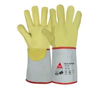 Hase OSLO SUPER Gants de soudage en cuir fleur de bovin TÜV GS Réf. 9 Hase Quantité:6