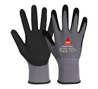 Hase PADUA PRO Gants de montage en nylon/micro-nitrile mousse OEKO-TEX® Réf. 10 Hase Quantité:10