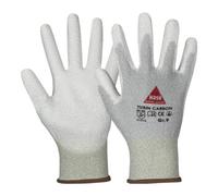 Hase TURIN CARBON Gants de montage en nylon/carbone/PU Réf. 8 Hase Quantité:10