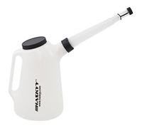 HASKYY Carafe à huile 1, 2, 3, 4, 5, 6,8 l, avec verre doseur, pichet doseur, carafe à eau (6 litres) - Blanc