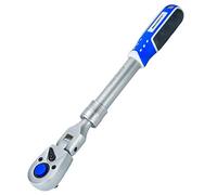 HASKYY Cliquet télescopique 1/2" I Cliquet réversible articulé extensible | 12,5 mm | 330-470 mm | Denture fine | Télescope | Cliquet liquet