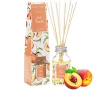 Hassett Green London Diffuseur Parfum à bâtonnets - Flacon en Verre 100 ML avec 8 bâtonnets en Fibre | Parfum d’Ambiance, Sent Bon & Recharge pour diffuseur à bâtonnets
