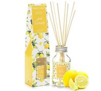 Hassett Green London Diffuseur Parfum à bâtonnets - Flacon en Verre 100 ML avec 8 bâtonnets en Fibre | Parfum d’Ambiance, Sent Bon & Recharge pour diffuseur à bâtonnets