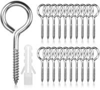 HATANSE 20 Pièces Œillets de Vis en Acier Inoxydable M5 x 65 mm