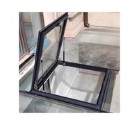 Hatch de toit en aluminium avec couvercle en acier, accès facile | Hatch en alliage d'aluminium avec couvercle en acier galvanisé, ouverture facile grâce au bras hydraulique pneumatique