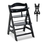 Hauck Alpha+ Chaise Haute Noir