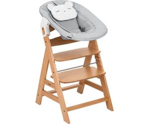 Hauck Alpha Plus Nature Grey Newborn Set - chaise haute