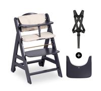 Hauck Beta+ Chaise Haute Gris foncé