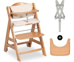 Hauck Chaise haute Beta Plus incl. planche à manger, coussin d'assise