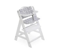 Hauck Chaise Haute Deluxe Teddy - Gris Gris
